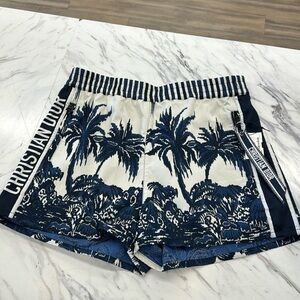 Dior Palm Tree Shorts